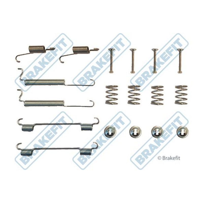 Apec Brake Shoe Accessory Kit Rear fits Chevrolet Matiz 2005-2013 0.8 1.0
