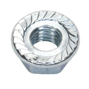 Sealey Flange Nut Serrated M8 Zinc Pack of 100 FN8 Sealey - Dynamic Drive