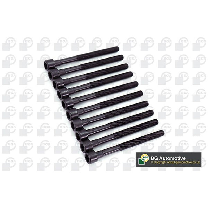 BGA Cylinder Head Bolt Set M10 fits Nissan Micra C+C III 2005-2009 1.4