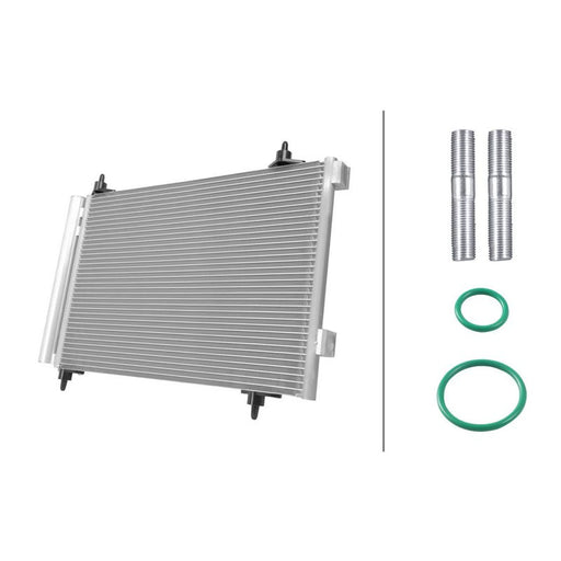 Hella Air Conditioning Condenser fits Citroën C4 Grand Picasso I 2009-2013 2.0