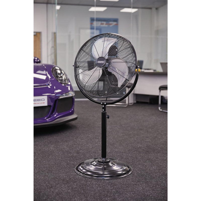Draper 230V Pedestal Fan, 18"/450mm, 120W 70429 Draper - Dynamic Drive