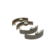 Bosch Brake Shoe Set Axle Kit fits Fiat 500 1960-1976 0.5 0.6