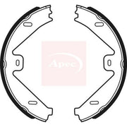 Apec Parking Brake Shoe Set fits Mercedes-Benz Cls 2011-2017