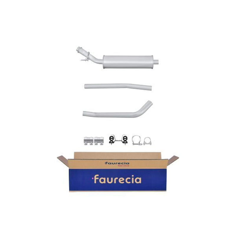 Hella Front Silencer Front fits Citroën C4 2008-2011 1.6