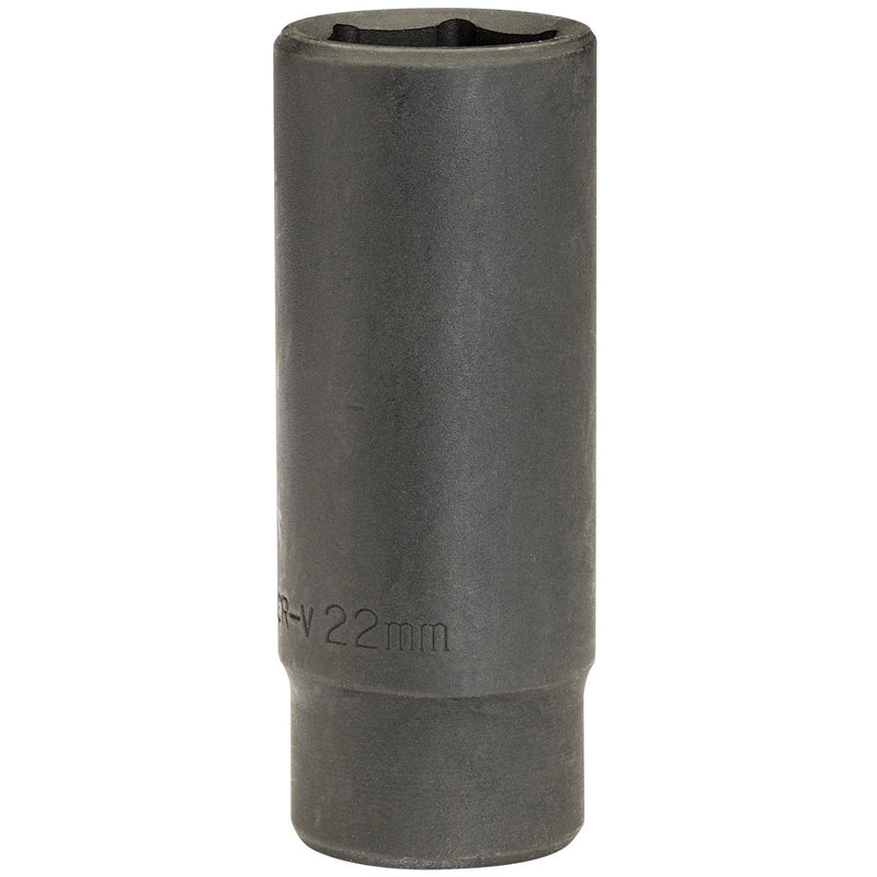 Draper Deep Impact Socket, 1/2" Sq. Dr., 22mm 12745 Draper - Dynamic Drive