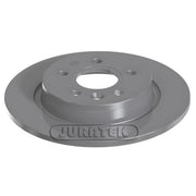 Juratek Rear Brake Solid Discs & Pads fits Ford Focus II 2005-2012 2.5