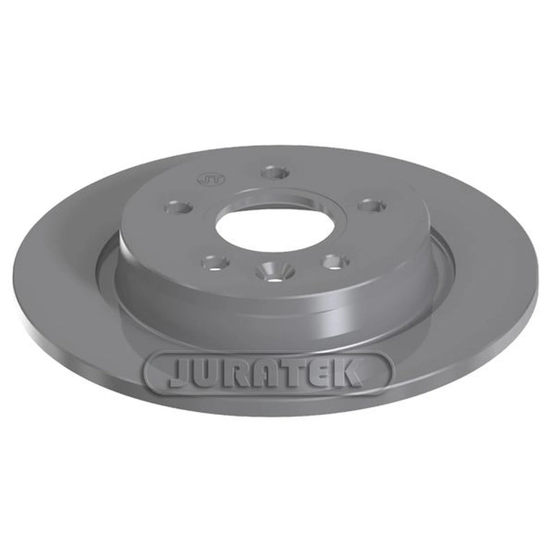 Juratek Rear Brake Solid Discs & Pads fits Ford Focus II 2005-2012 2.5