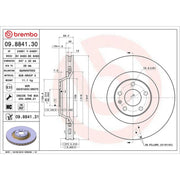 Brembo Front & Rear Brake Discs & Pads fits Audi A6 C6 2004-2011