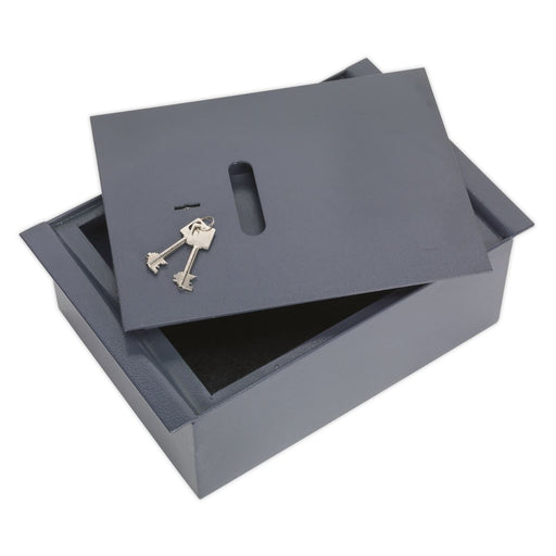 Sealey Key Lock Floor Safe 260 x 400 x 140mm SKFS01 Sealey - Dynamic Drive