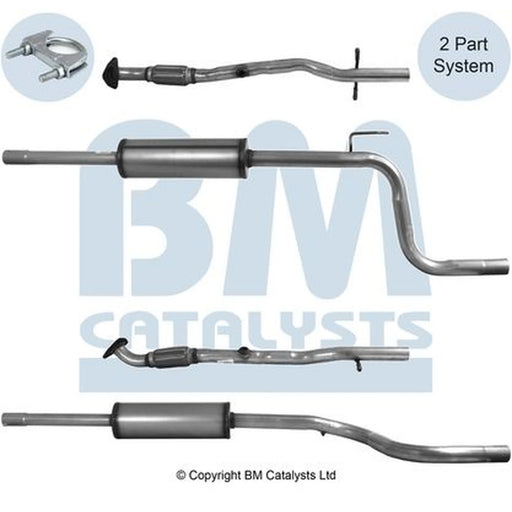 BM Catalysts Exhaust Pipe OD BM50965