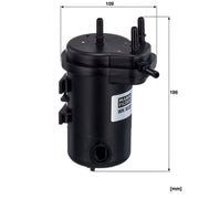 MANN-FILTER Full Service Kit with Air, Oil, Fuel & Cabin Filter fits Nissan Note