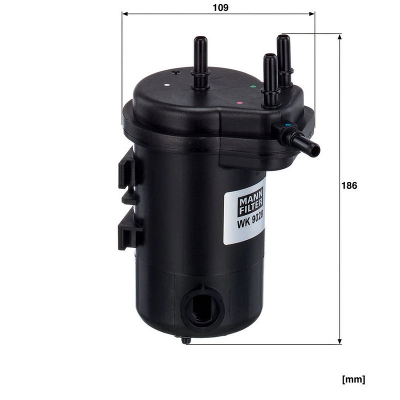 MANN-FILTER Full Service Kit with Air, Oil, Fuel & Cabin Filter fits Nissan Note