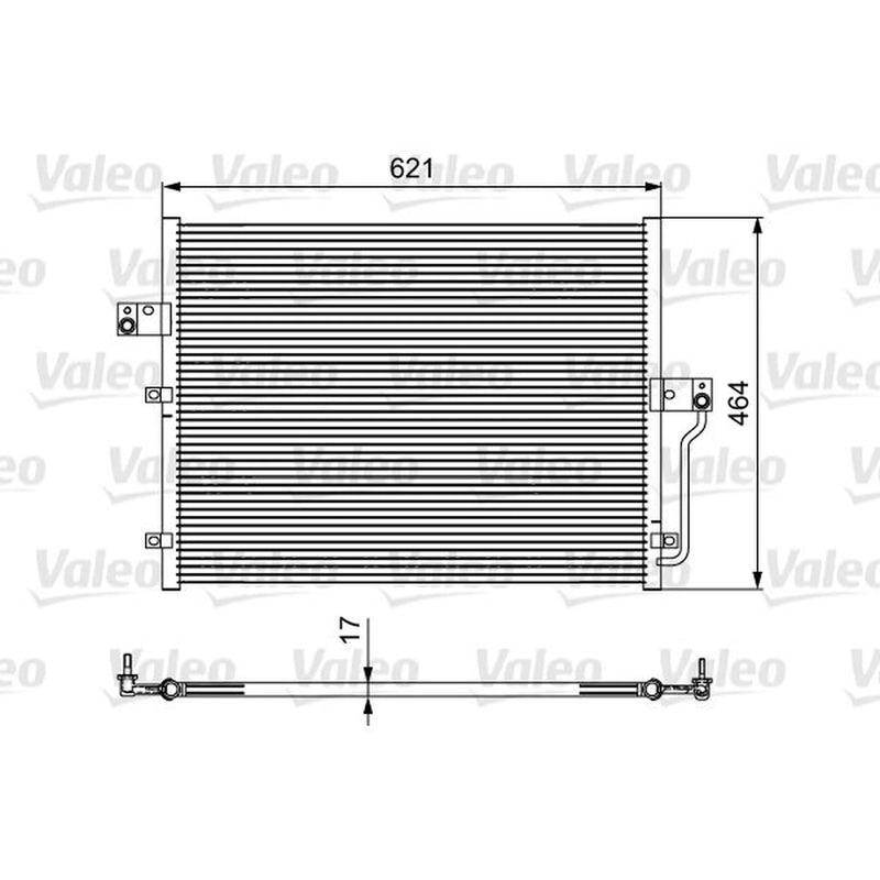 Valeo Air Conditioning Condenser 814441