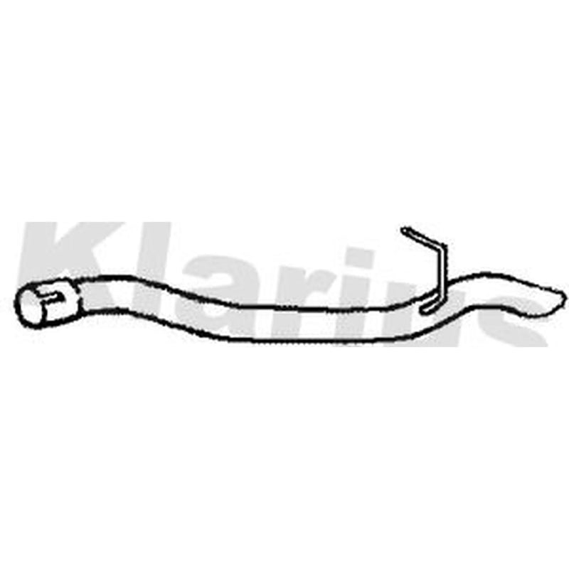 Klarius Exhaust Pipe OD fits Ford C-Max 2007-2010 1.6 1.8