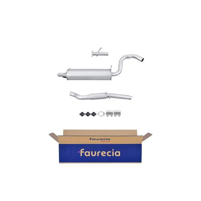 Hella End Silencer Rear fits Suzuki Grand Vitara I 1998-2005 2.0 2.5