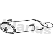 Klarius Box With Tail Pipe Rear fits Peugeot 206 1999-2007 2.0