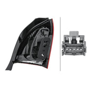 Hella Tail Light / Lamp PY21W Left fits Renault Twingo II 2007-2014 1.2 1.5 1.6