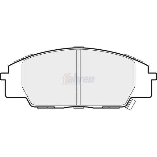 Fahren Front Brake Pad Set FBP3156