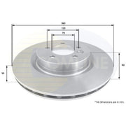Comline Front & Rear Brake Discs & Pads fits Land Rover Range Rover Sport I