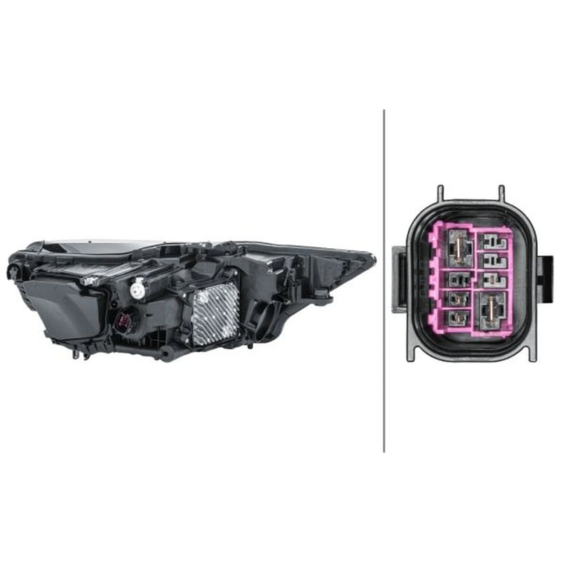 Hella Headlight Headlamp LED Left fits Audi A6 C8 2018-2021