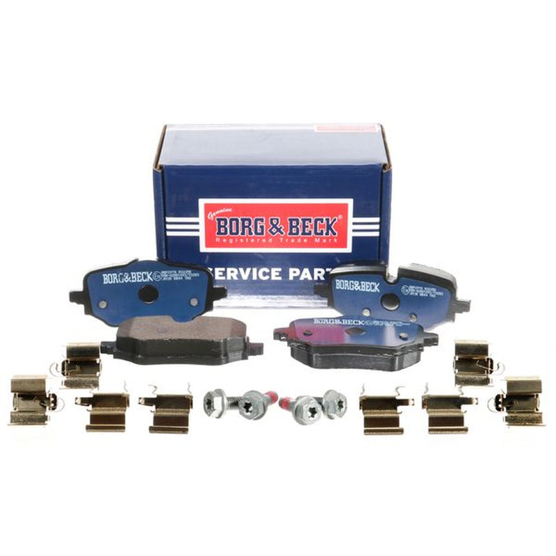 Borg & Beck Front Vented & Rear Vented Brake Discs & Pads fits BMW X2 2023 on