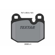 Textar Front Brake Pad Set 2058805