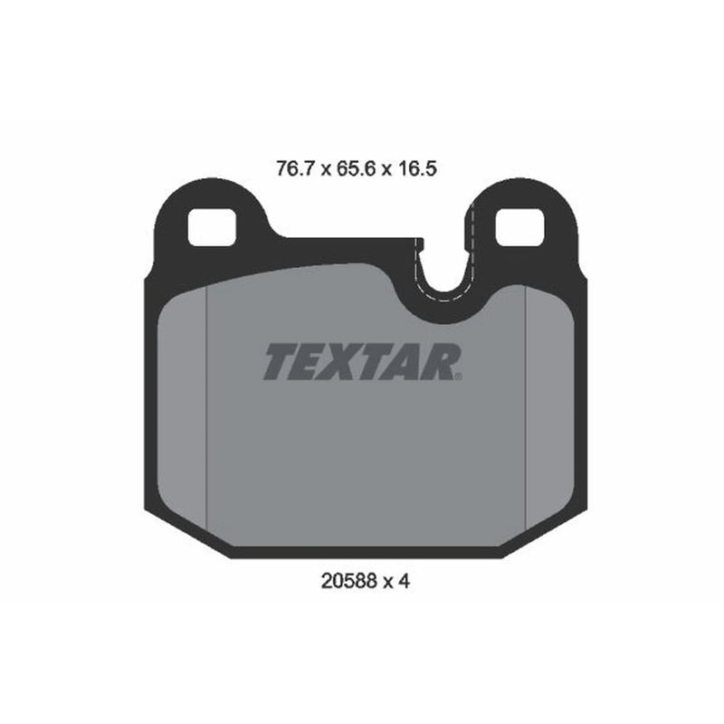 Textar Front Brake Pad Set 2058805