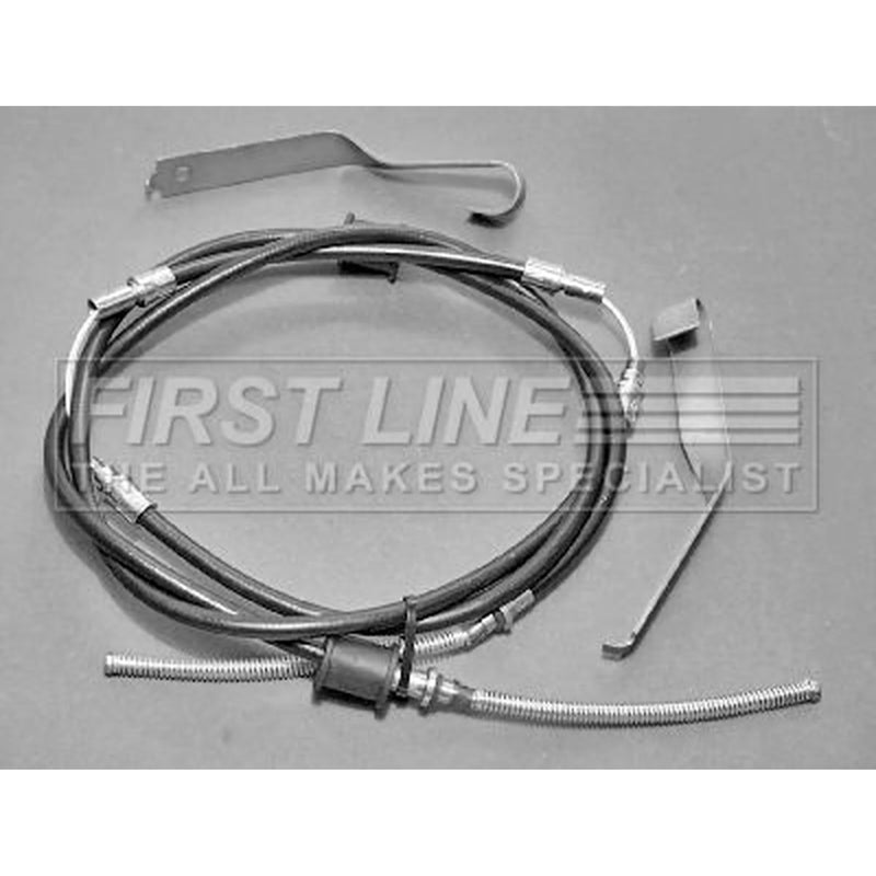First Line Handbrake Cable Left Rear fits Ford Transit 1991-2000 2.0 2.5