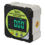 Sealey Inclinometer Digital with Laser AK9991 Sealey - Dynamic Drive