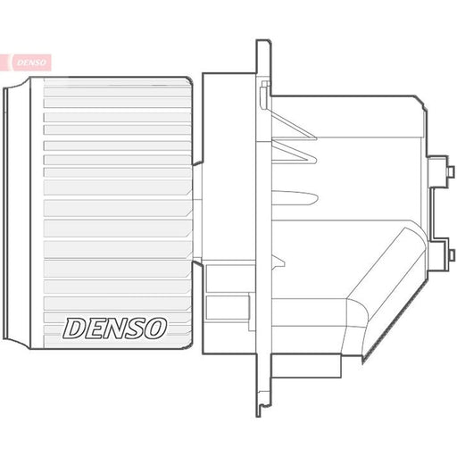 Denso Heater Blower Fan fits Fiat 500 2007-2010 0.9 1.2 1.3 1.4