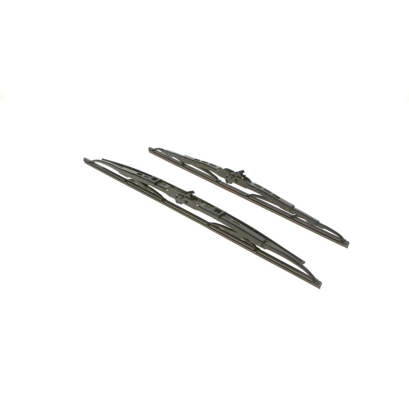 Bosch Conventional Front Wiper Blade Set 530mm + 450mm fits Aston Martin Cygnet