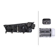 Hella Headlight Headlamp LED Right fits BMW Ix 2021-2022