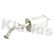 Klarius Box With Tail Pipe Rear fits Opel Karl 2015-2019 1.0