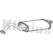 Klarius Box With Tail Pipe Rear fits Toyota Corolla 2001-2008 1.4 1.6