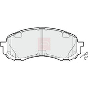 Apec Front Brake Pad Set fits Subaru Impreza 2000-2009 1.5 1.6