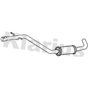 Klarius Box With Centre Pipe Centre fits Seat Altea 2010-2015 1.2