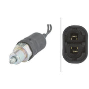 Hella Reverse Light Switch Connectors fits Nissan Almera 1995-2000 1.4