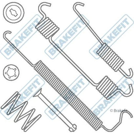 Apec Brake Shoe Accessory Kit Rear BKT2038