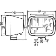 Hella Headlight Headlamp T4W Right