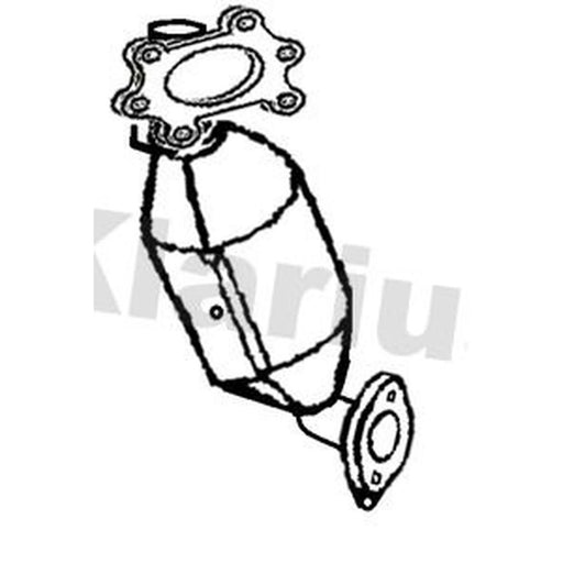 Klarius Catalyst Type Appr With Pipe fits Honda Cr-V IV 2012-2018 2.0