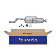 Hella End Silencer Rear fits Audi A3 1996-2003 1.8 1.9