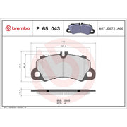Brembo Front Brake Discs & Pads fits Porsche Cayenne 2017-2023 2.9 3.0 4.0