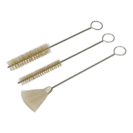 Sealey Spray Gun Cleaning Brush Set 3pc BSGC/3 Sealey - Dynamic Drive