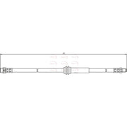 Apec Brake Hydraulic Hose Line HOS3880