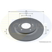 Comline Front & Rear Brake Discs & Pads fits Hyundai I30 2016-2020 1.4