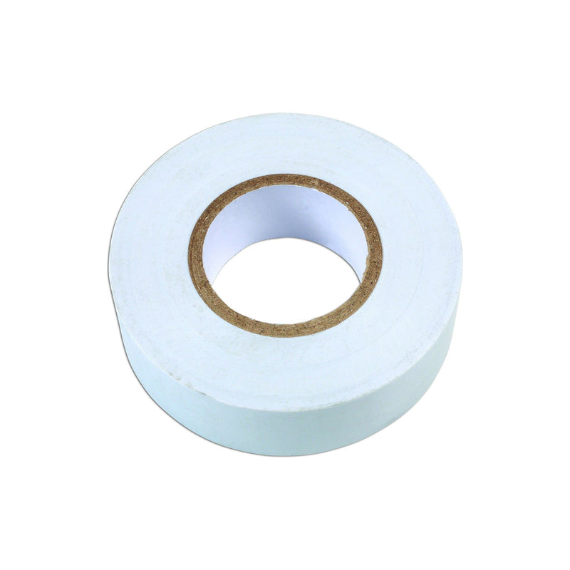 Tool Connection White PVC Insulation Tape 19mm x 20m 1pc 36894 Tool Connection - Dynamic Drive