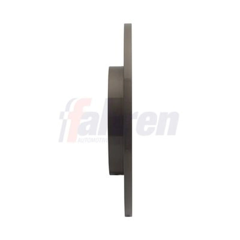 Fahren 2 x Solid Brake Discs fits Toyota Avensis 2008-2018 1.6 1.8 2.0 2.2