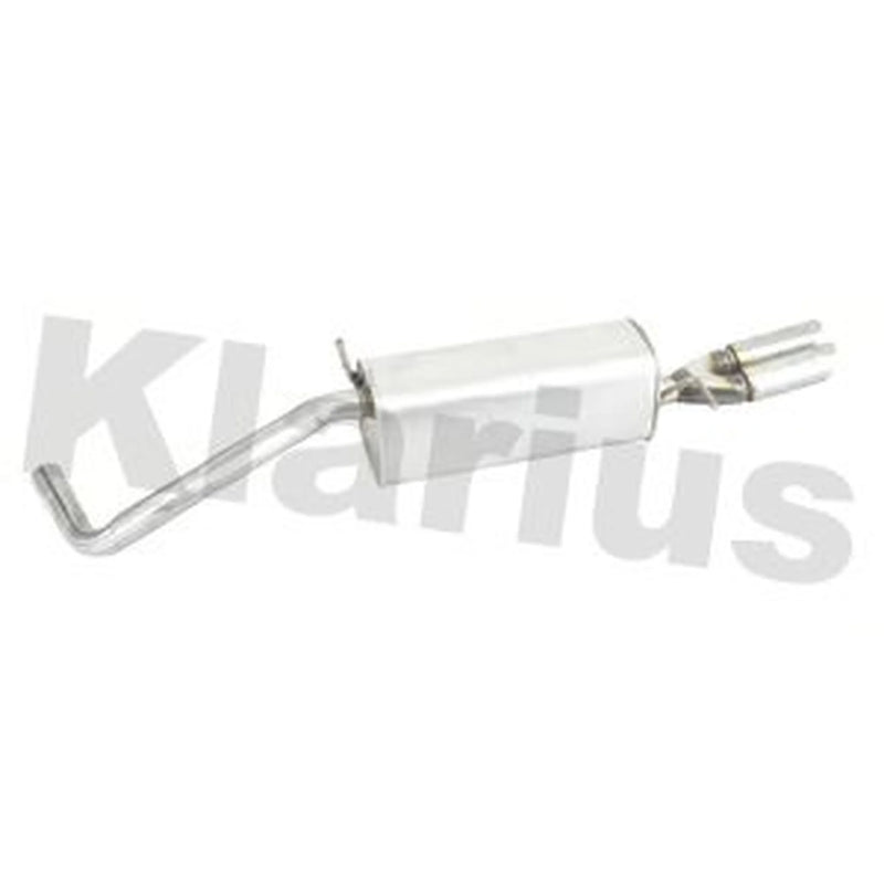 Klarius Box With Tail Pipe Rear fits Seat Ibiza 2010-2012 1.2