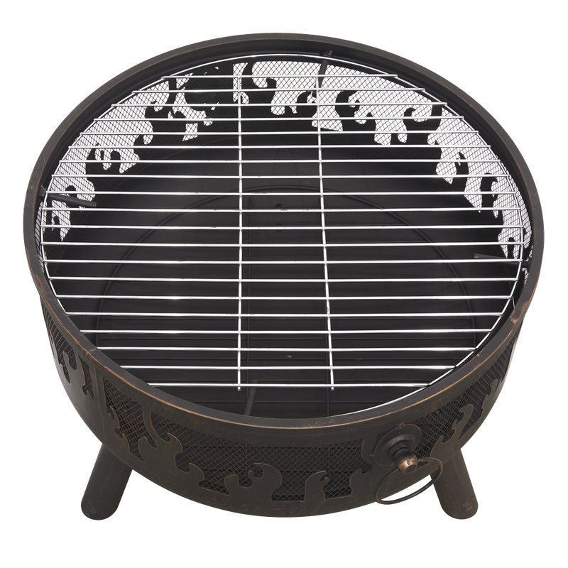 Dellonda Deluxe Outdoor Firepit Dellonda  - Dynamic Drive