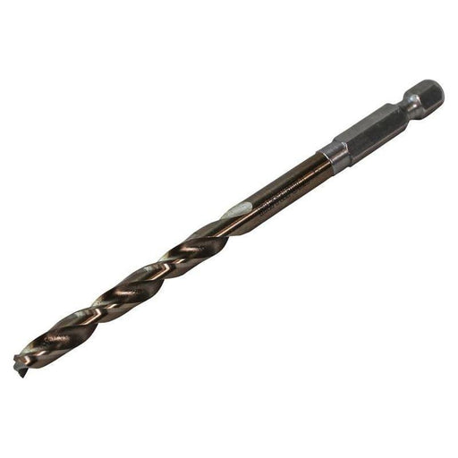 Faithfull HSSE M35 Cobalt Quick-Change Impact Drill Bit 3.0mm OL:77mm WL:33mm Faithfull - Dynamic Drive